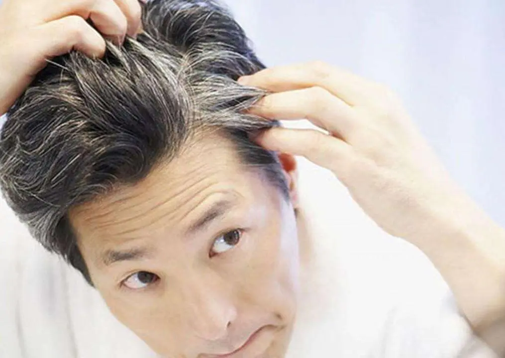 How to turn grey hair into black permanently naturally