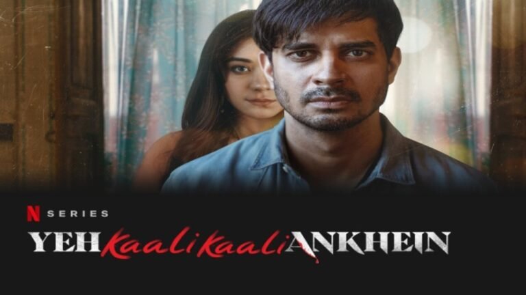 Yeh Kaali Kaali Ankhein Web Series All Episodes Updates, Review, Cast