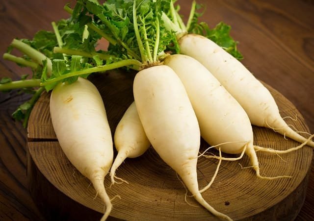 What things should not be eaten after eating radish