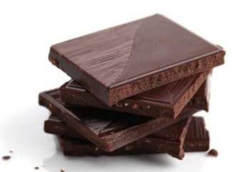 How many grams of 99% dark chocolate is recommended per day