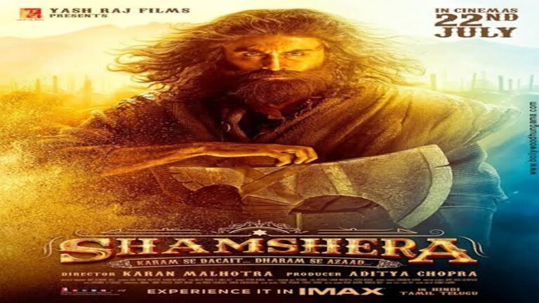 Shamshera Full Movie In Hindi Online Hotstar