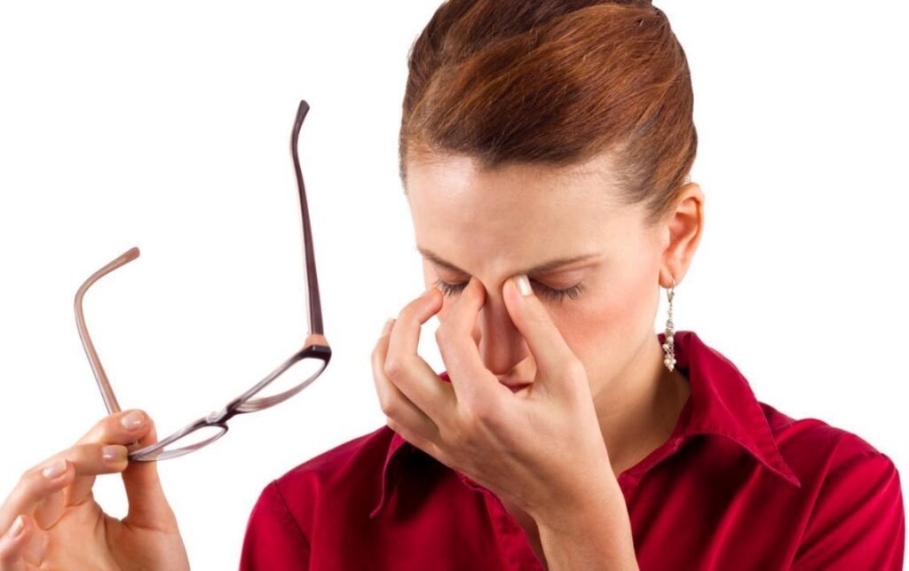 Dry eyes and excessive eye mucus